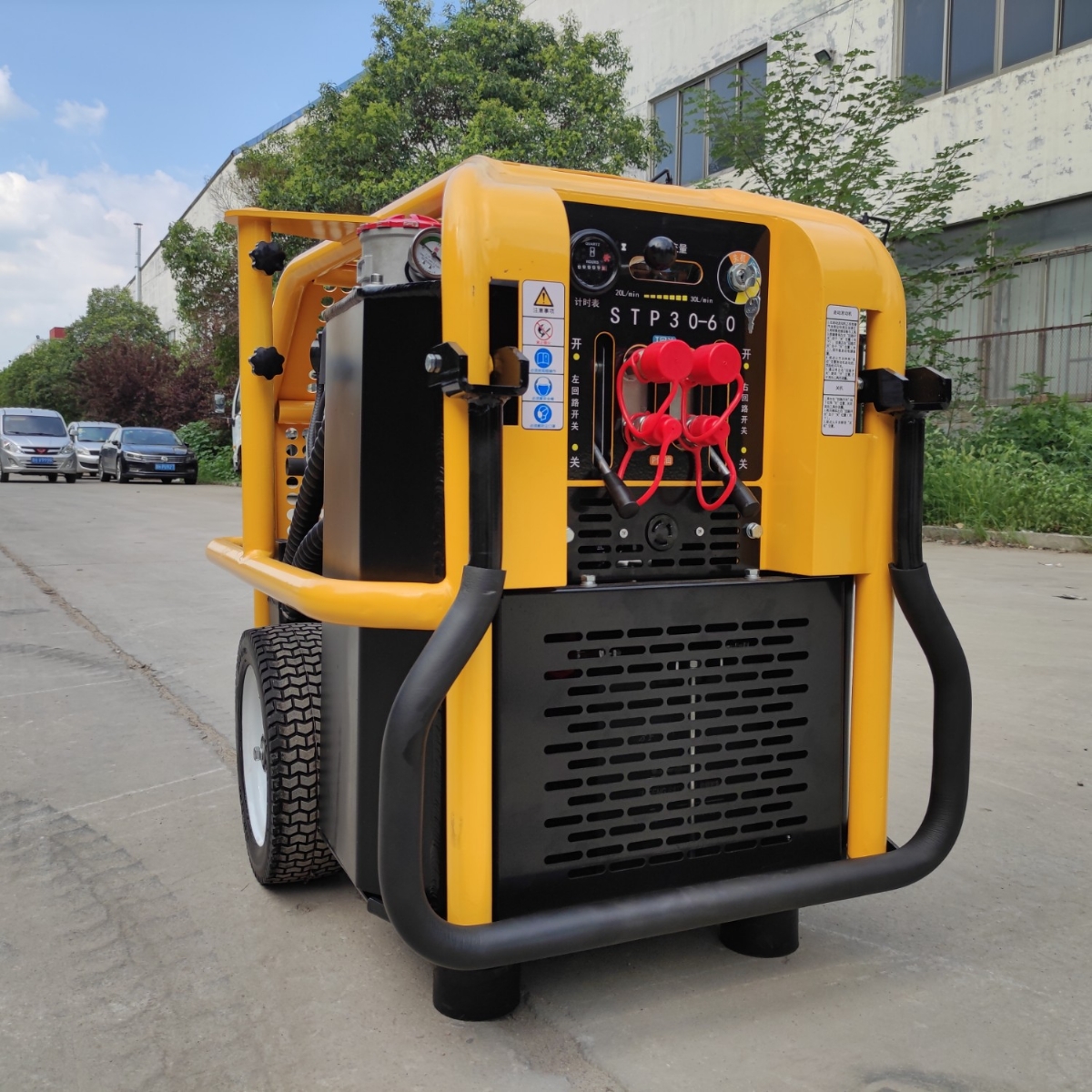 液壓動力站壓力不穩定原因有哪些